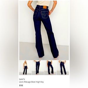 Levi’s 501 Ribcage Boot 26 x 33